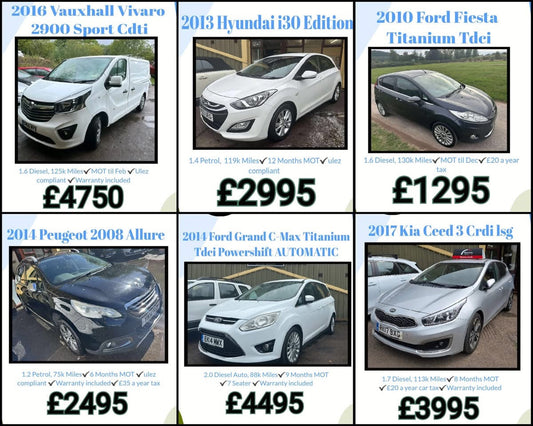 Car Sales Now On..