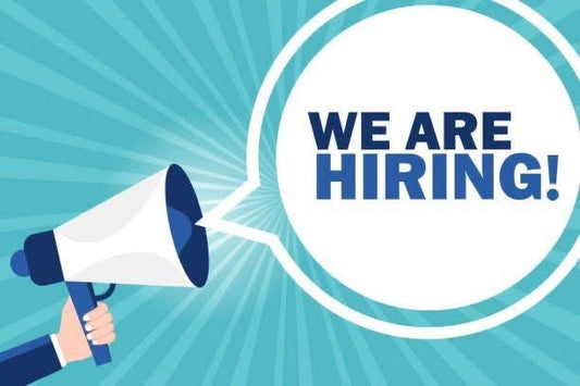 We are now hiring !!!!!