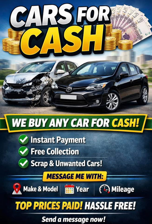 We Buy Cars For Cash!!!!