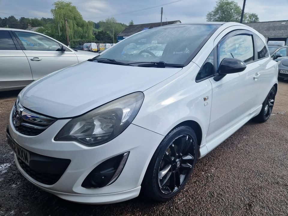 VAUXHALL CORSA LIMITED EDITION 1.2 PETROL 2012