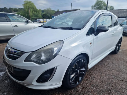 VAUXHALL CORSA LIMITED EDITION 1.2 PETROL 2012