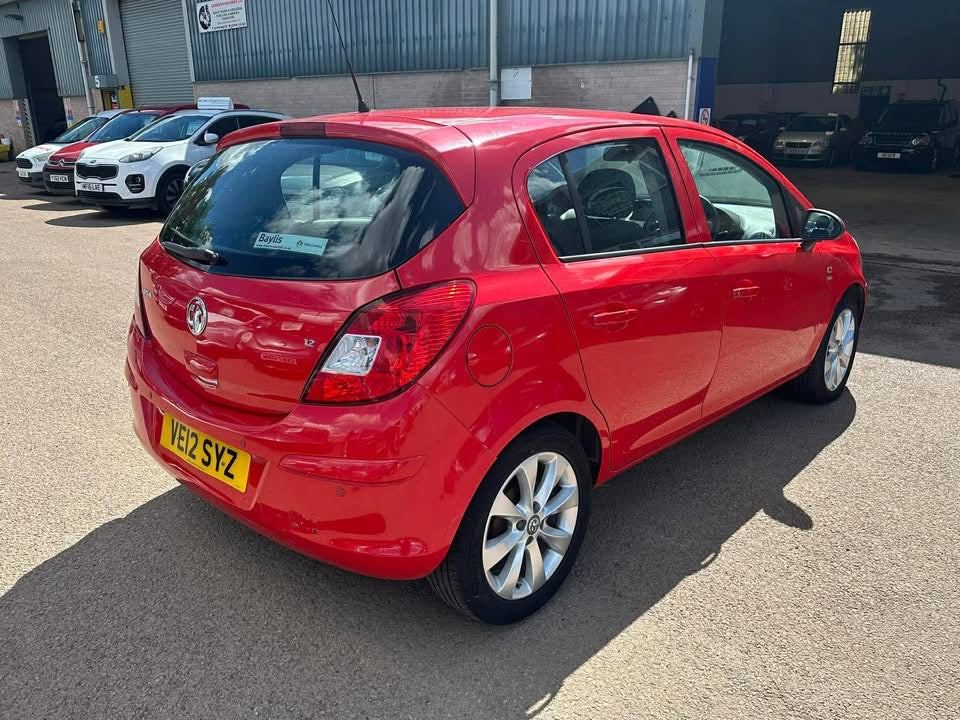 VAUXHALL CORSA ACTIVE AC 1.2 2012
