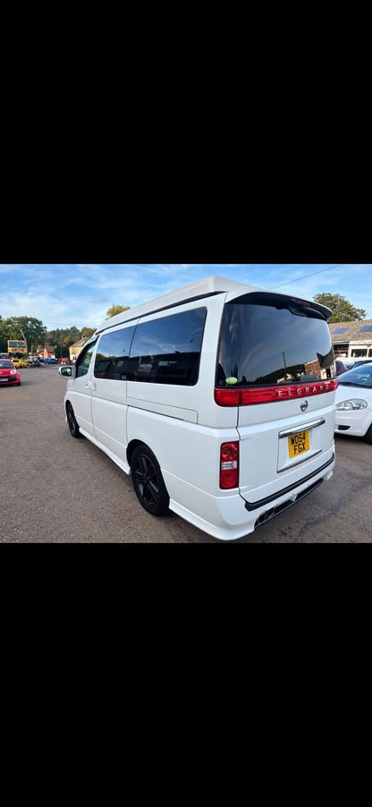 NISSAN ELGRAND CAMPER – PROFESSIONAL CONVERSION